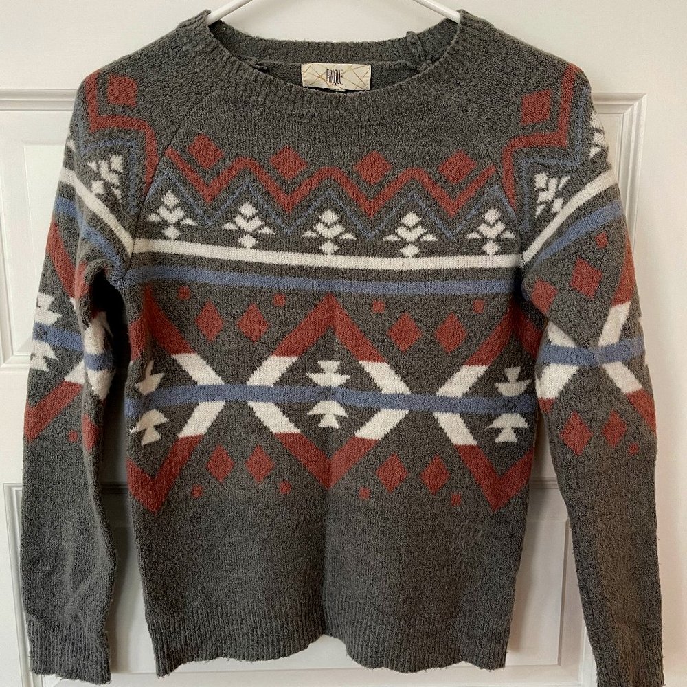 Stitch Fix Pinque Helen Fair Isle Pullover - XS